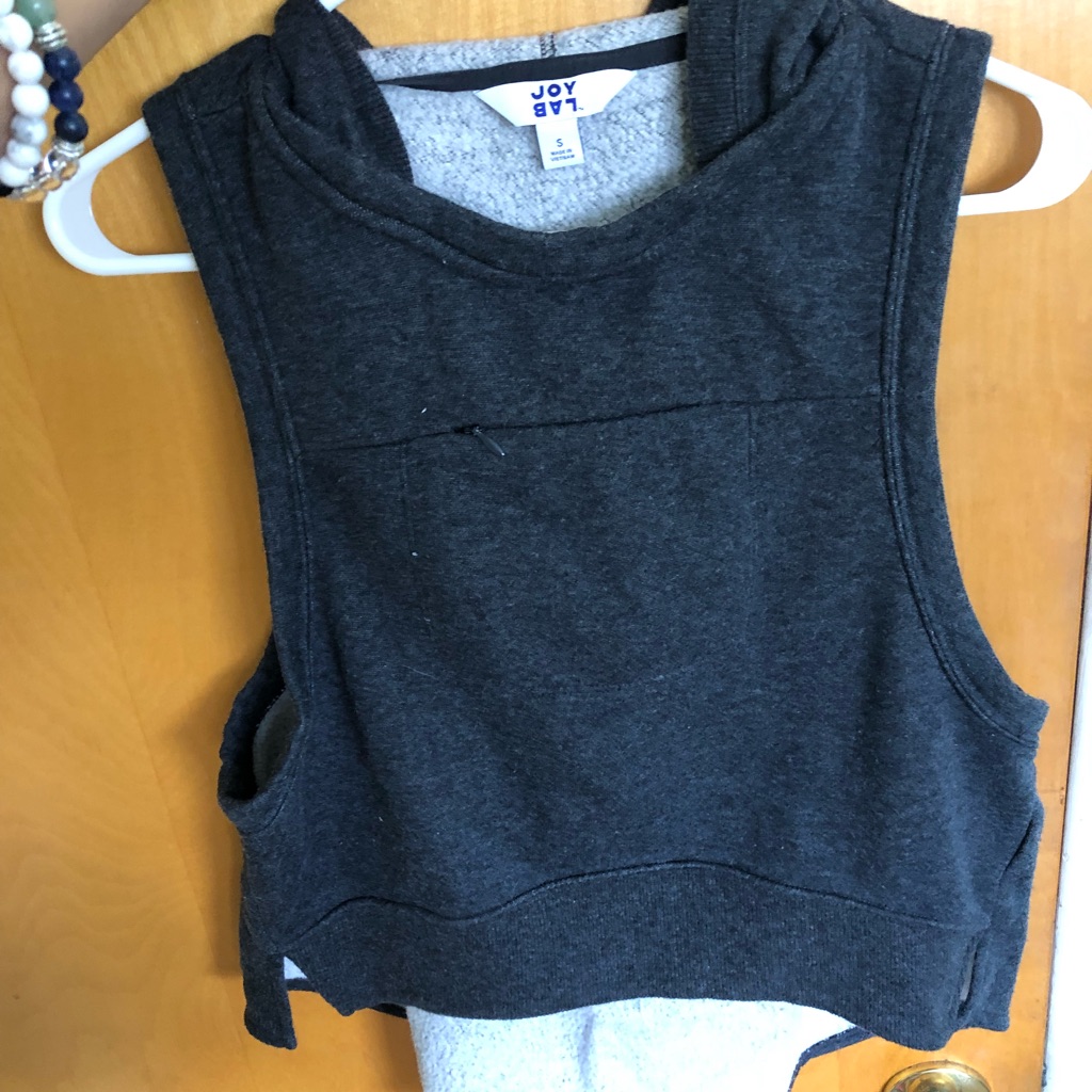 Gray Athletic Tank Top